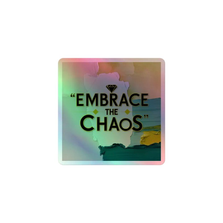 Chaos Embrace Holographic Sticker Set product image (1)