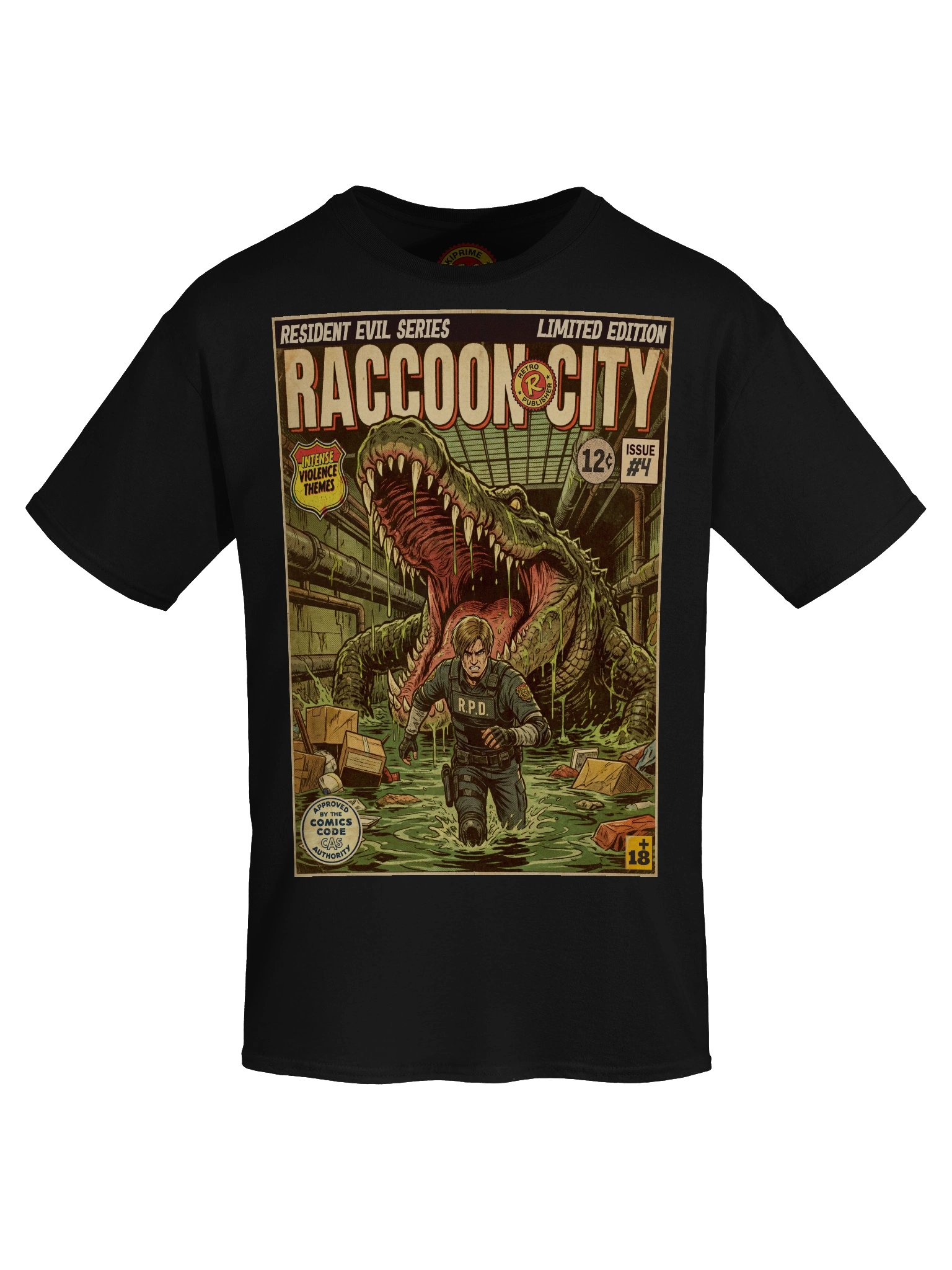 Resident Evil Raccoon City (No.4) Comic Art T-Shirt product image (5)