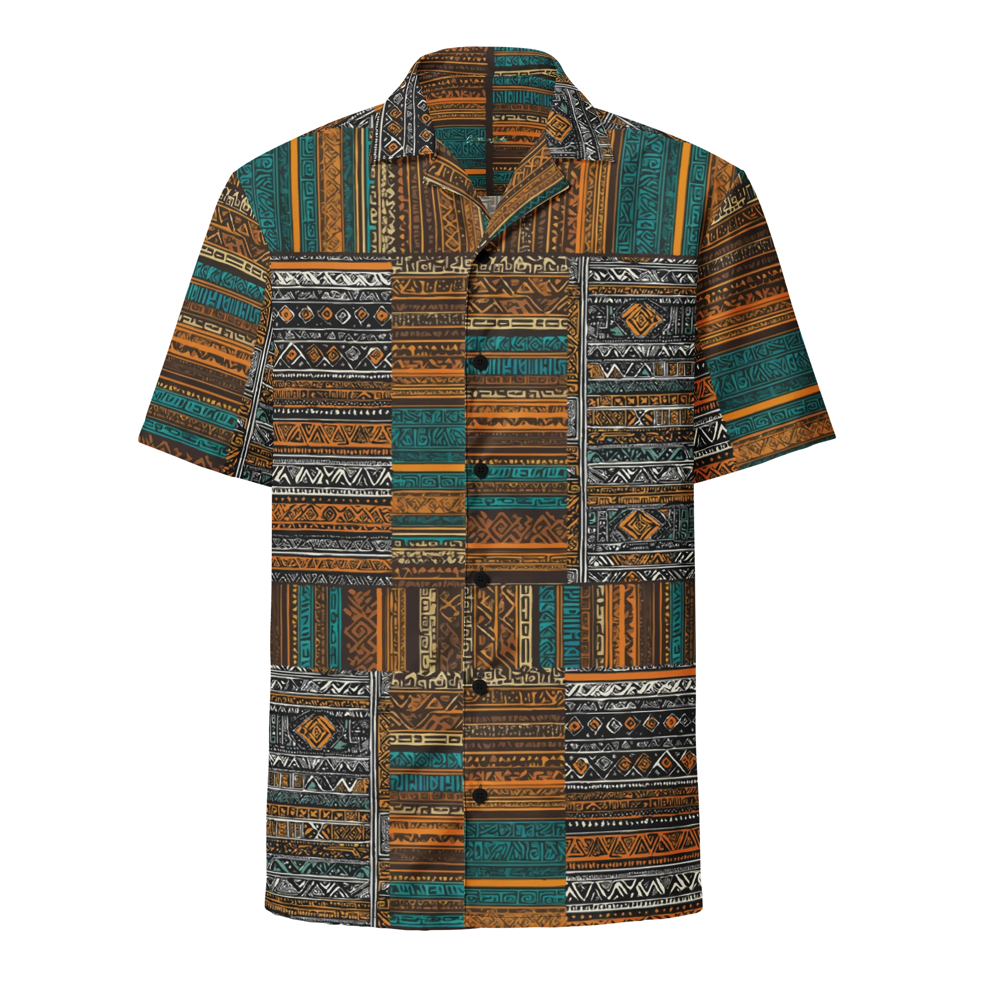 Tribal Ambassador Pattern - CaribbeanApples | Casual Hawaiian Shirt product image (1)