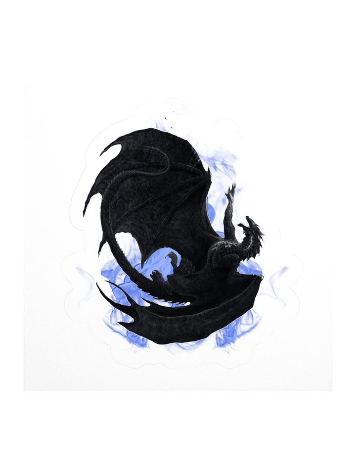 Falling Dragon Kiss Cut Sticker product image (2)
