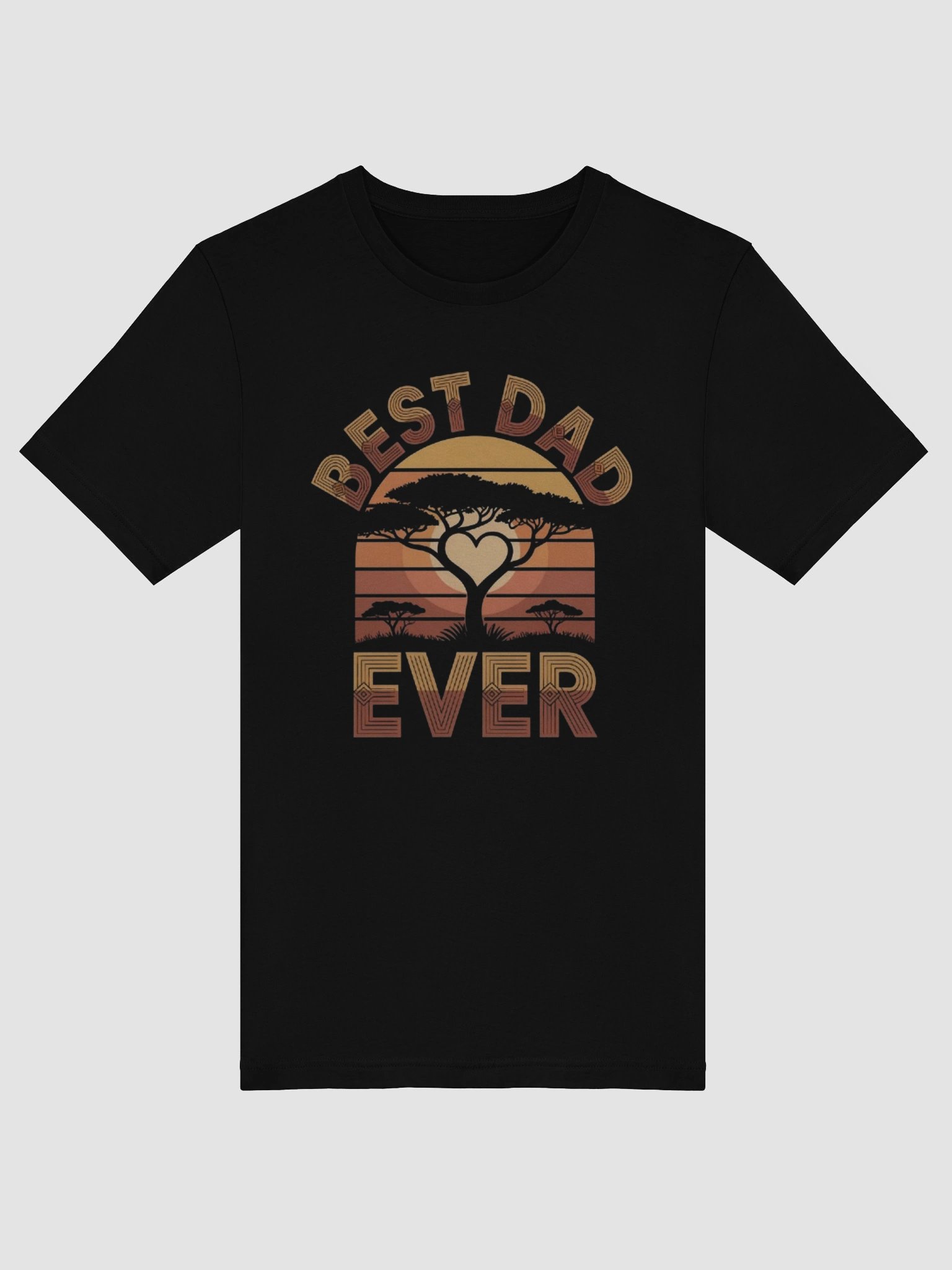 Best Dad Ever Father Grandpa African Papa Father's Day Supersoft T-shirt product image (48)