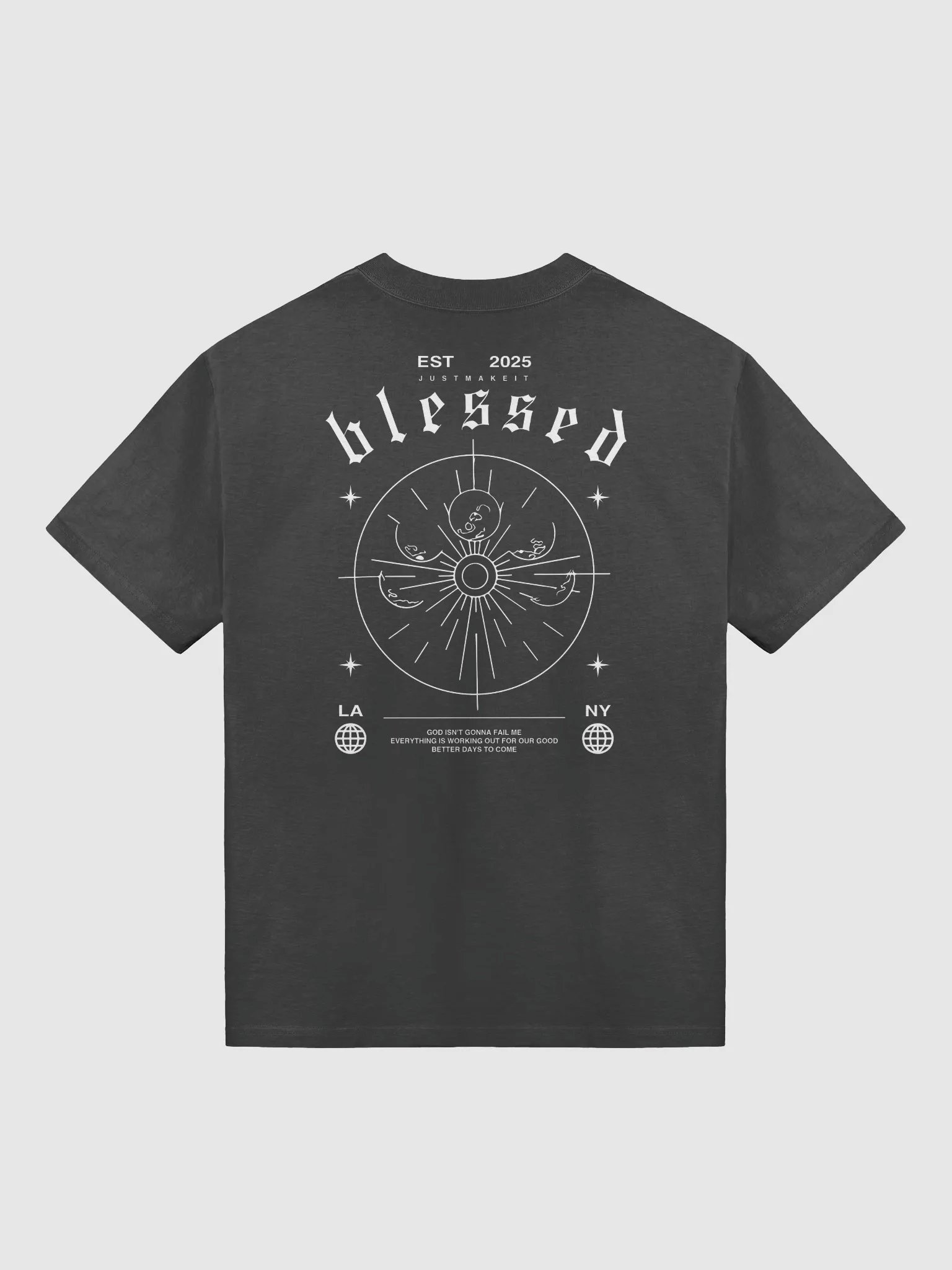 BLESSED Oversized Tee product image (1)