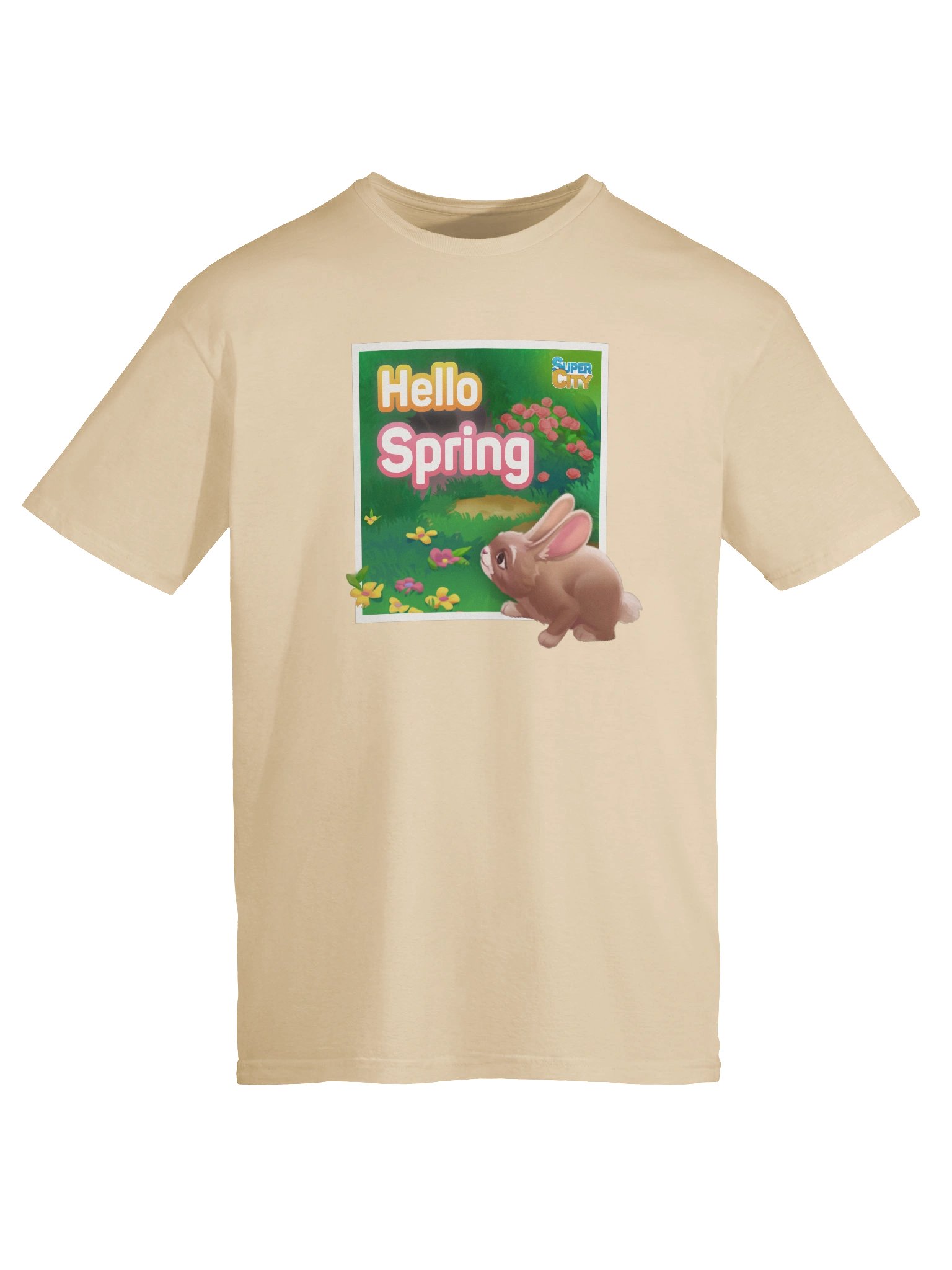 Hello Spring Bunny T-Shirt product image (9)