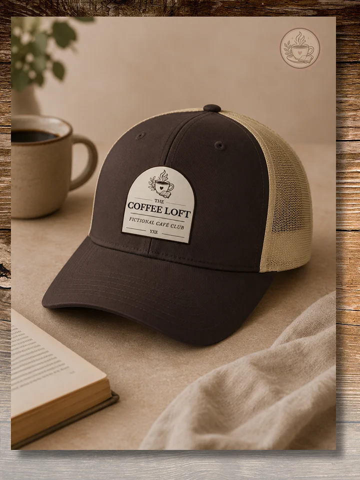Fictional Café Club Trucker Hat product image (1)