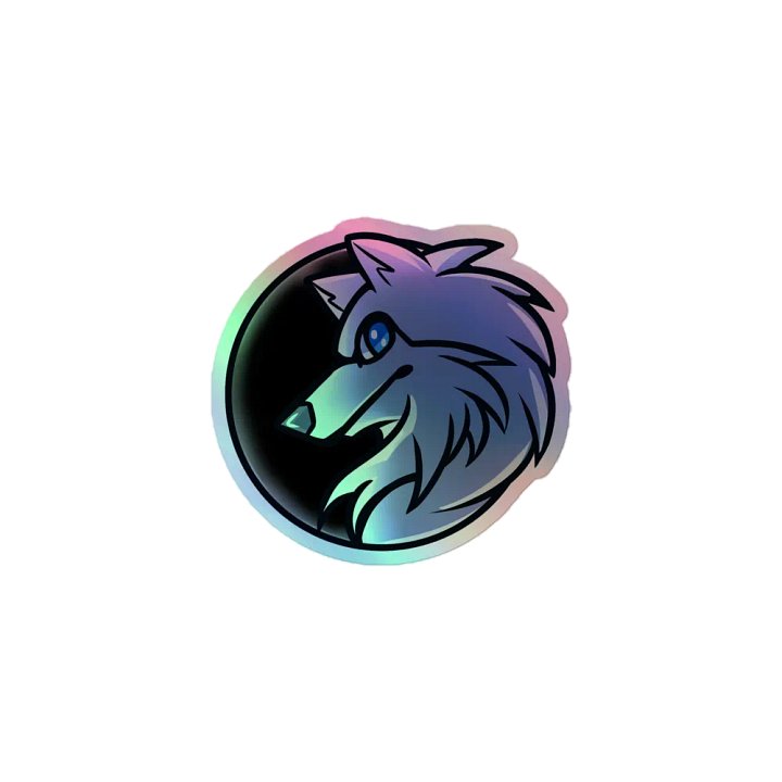 Mystic Wolf Holographic Sticker Set product image (1)