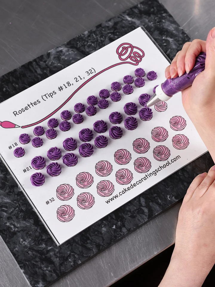 Basic pipping skill practice templates product image (1)