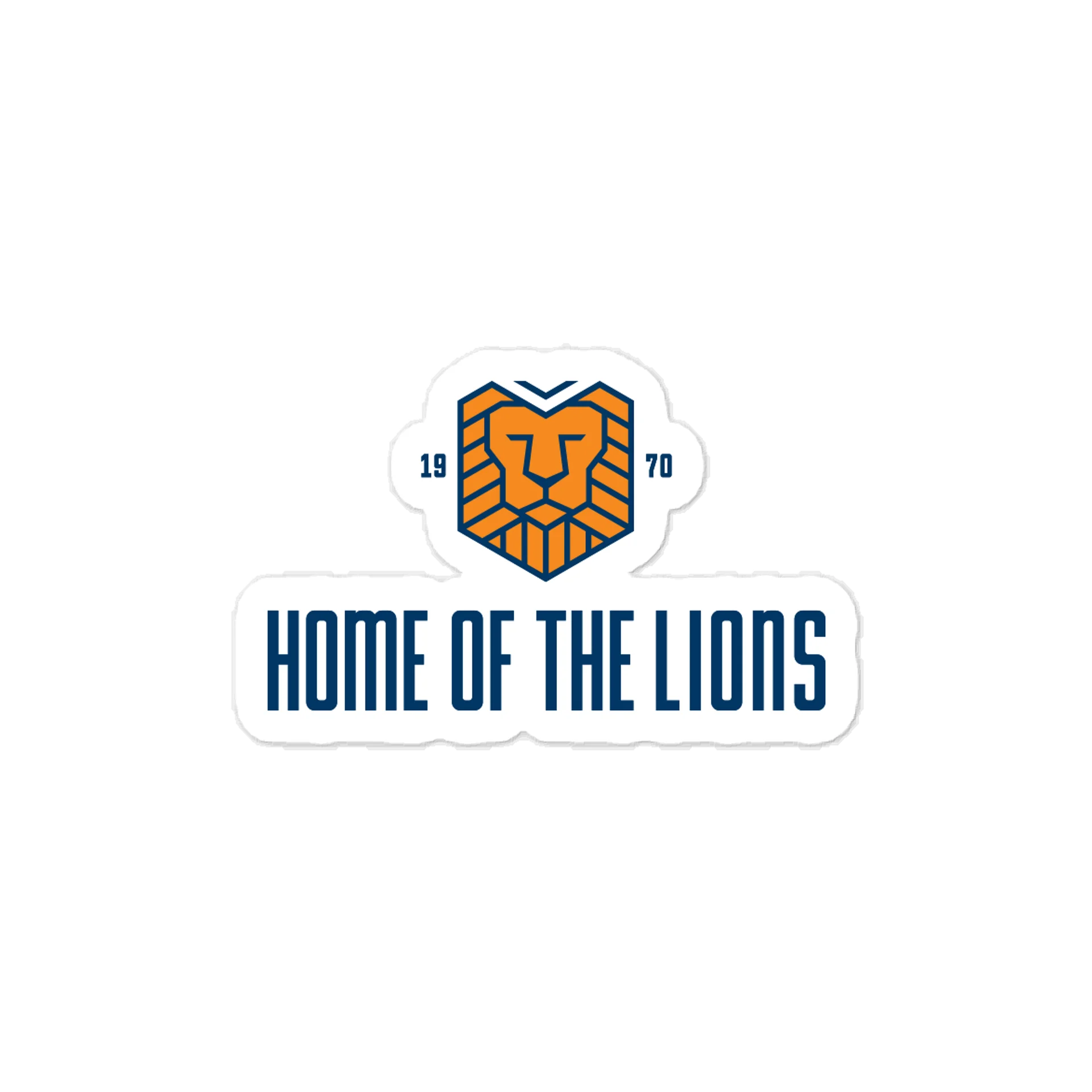Home of The Lions Vinyl Decal Sticker product image (1)