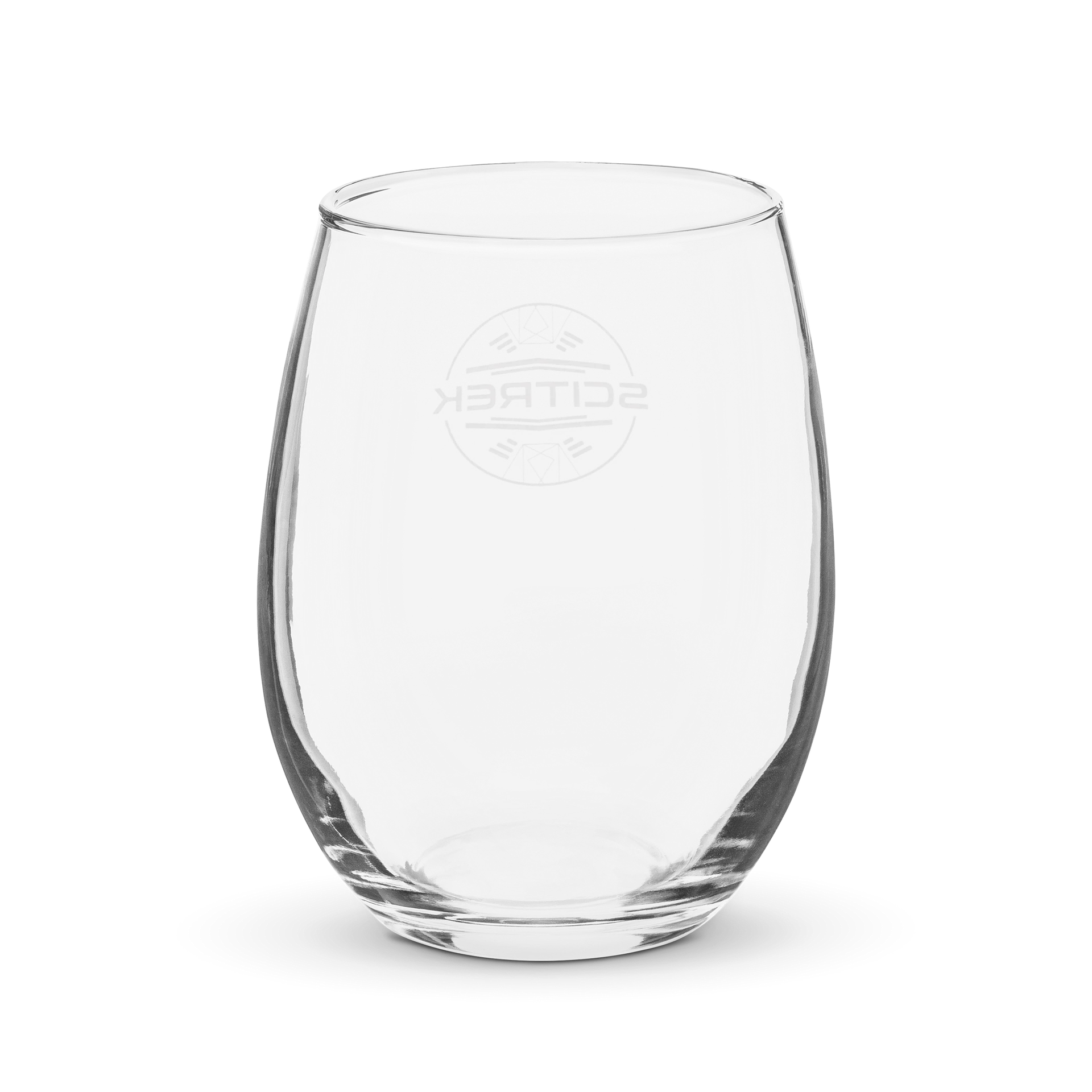SciTrek Logo Wine Glass product image (2)