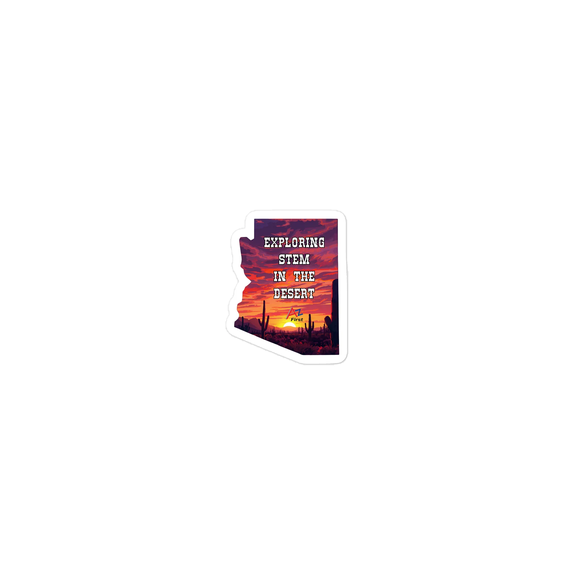 Desert STEM Vinyl Sticker product image (1)