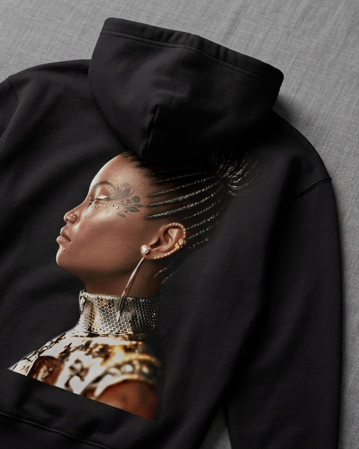 Queen Amanikhatashan Profile · AS Colour French Terry Hoodie product image (3)