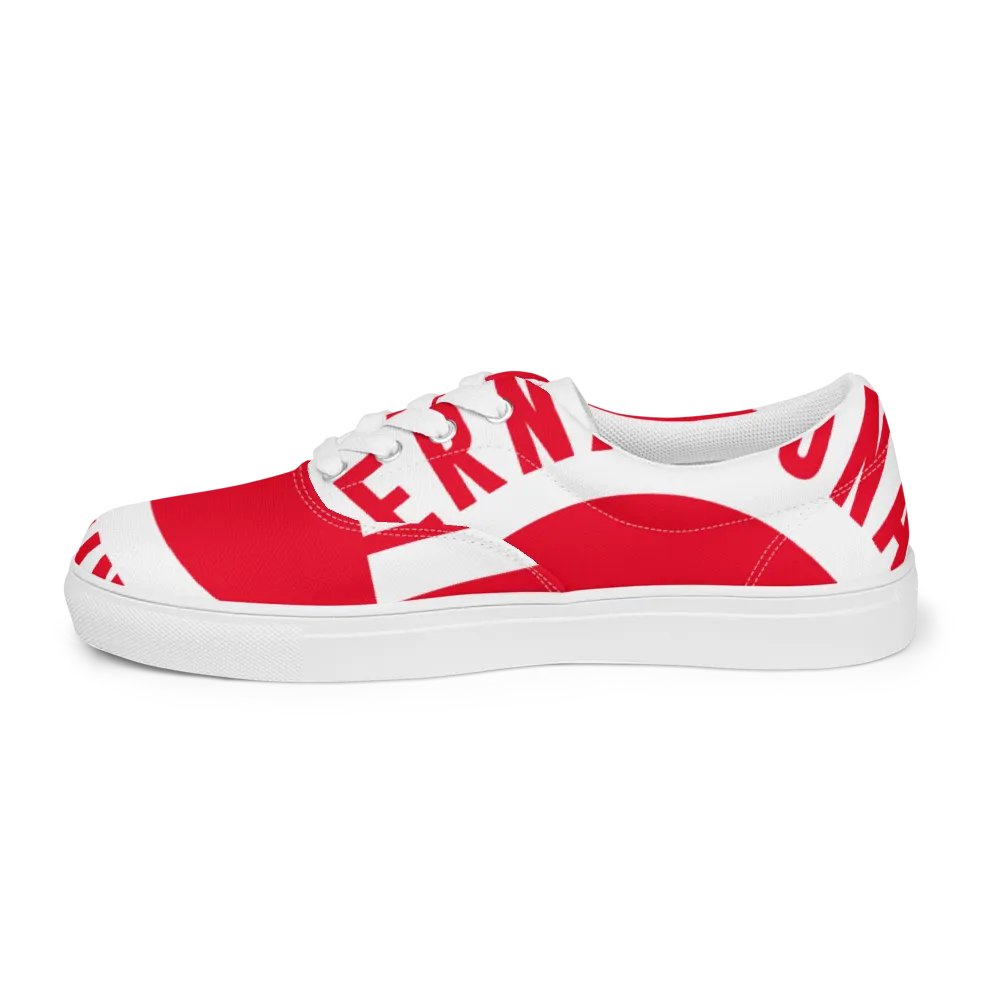 IFBNewsfeed.Org's Men's Lace-Up Canvas Shoes product image (5)