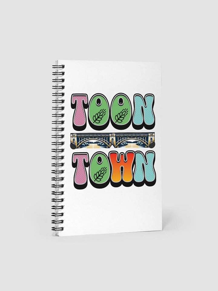 Toon Town Saskatoon Dreams Spiral Notebook product image (1)
