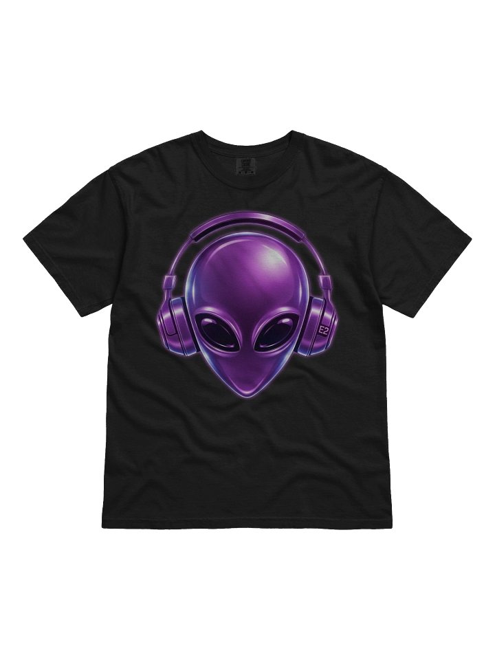 Purple Metalic e² Alien Logo T-Shirt product image (2)