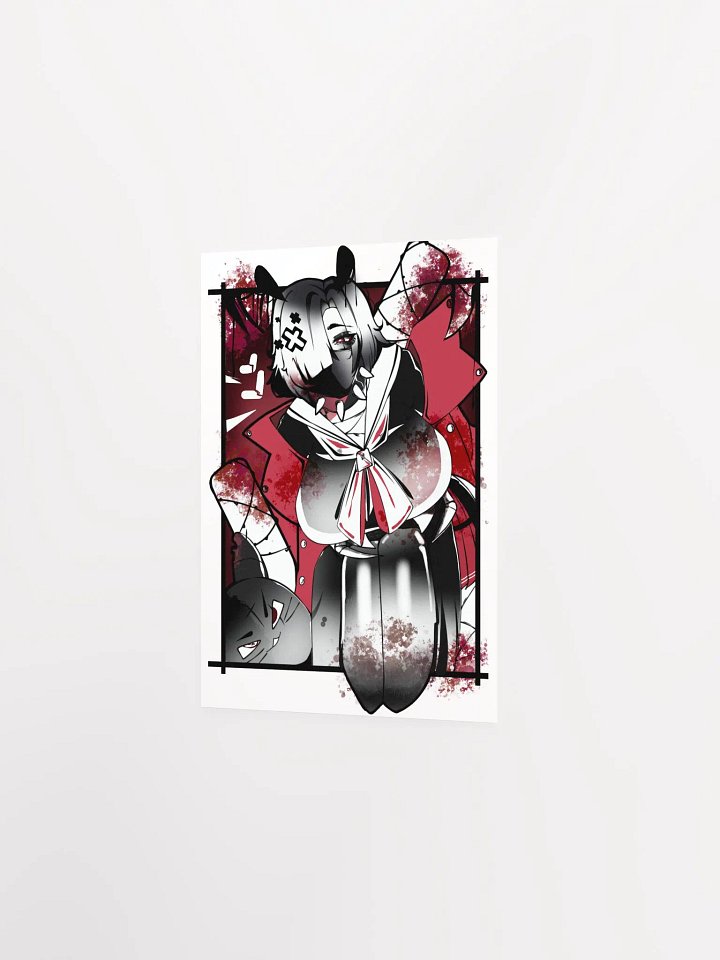 Hoshi B&W with red poster product image (2)