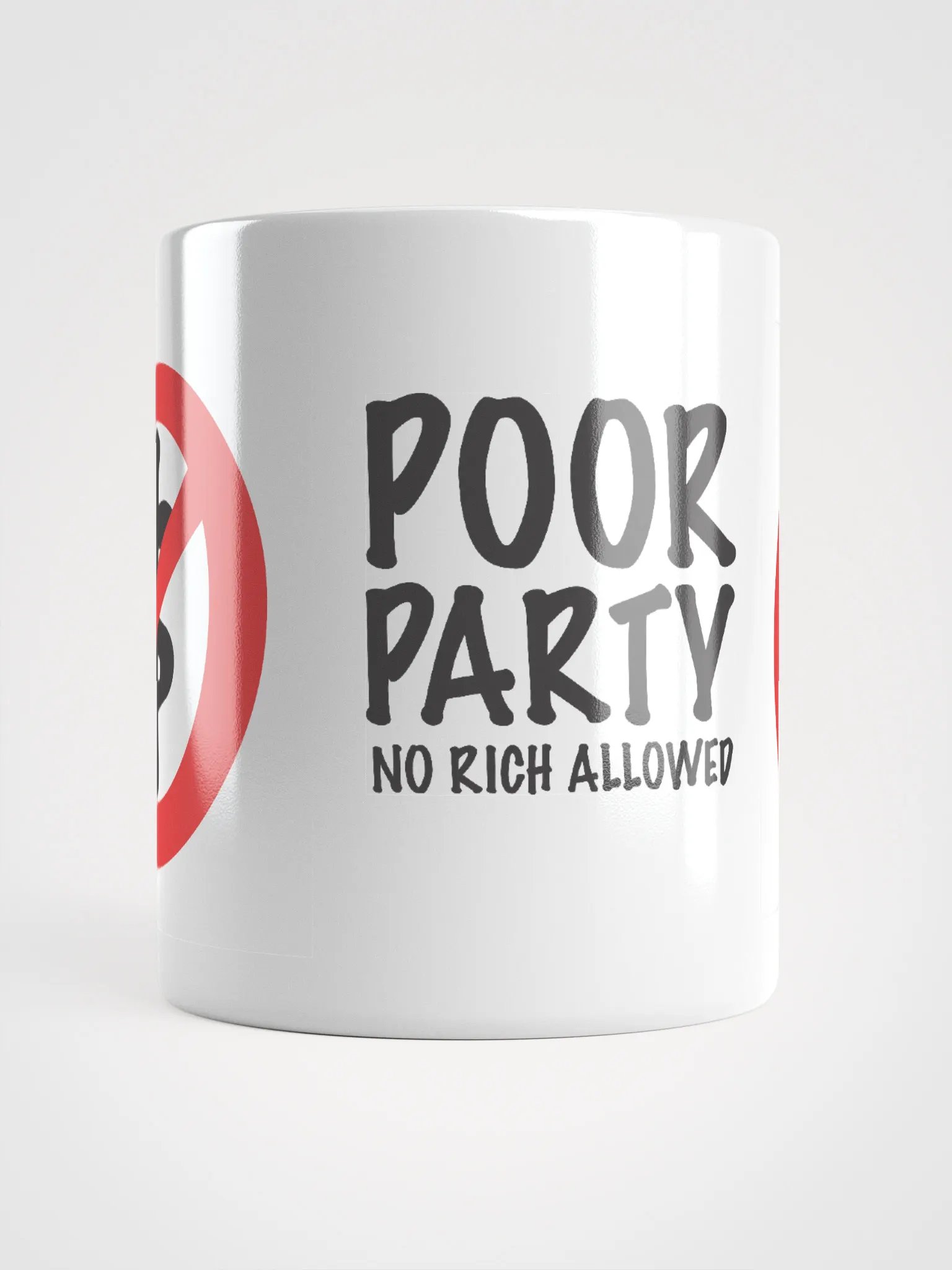 No Rich Allowed Mug product image (13)