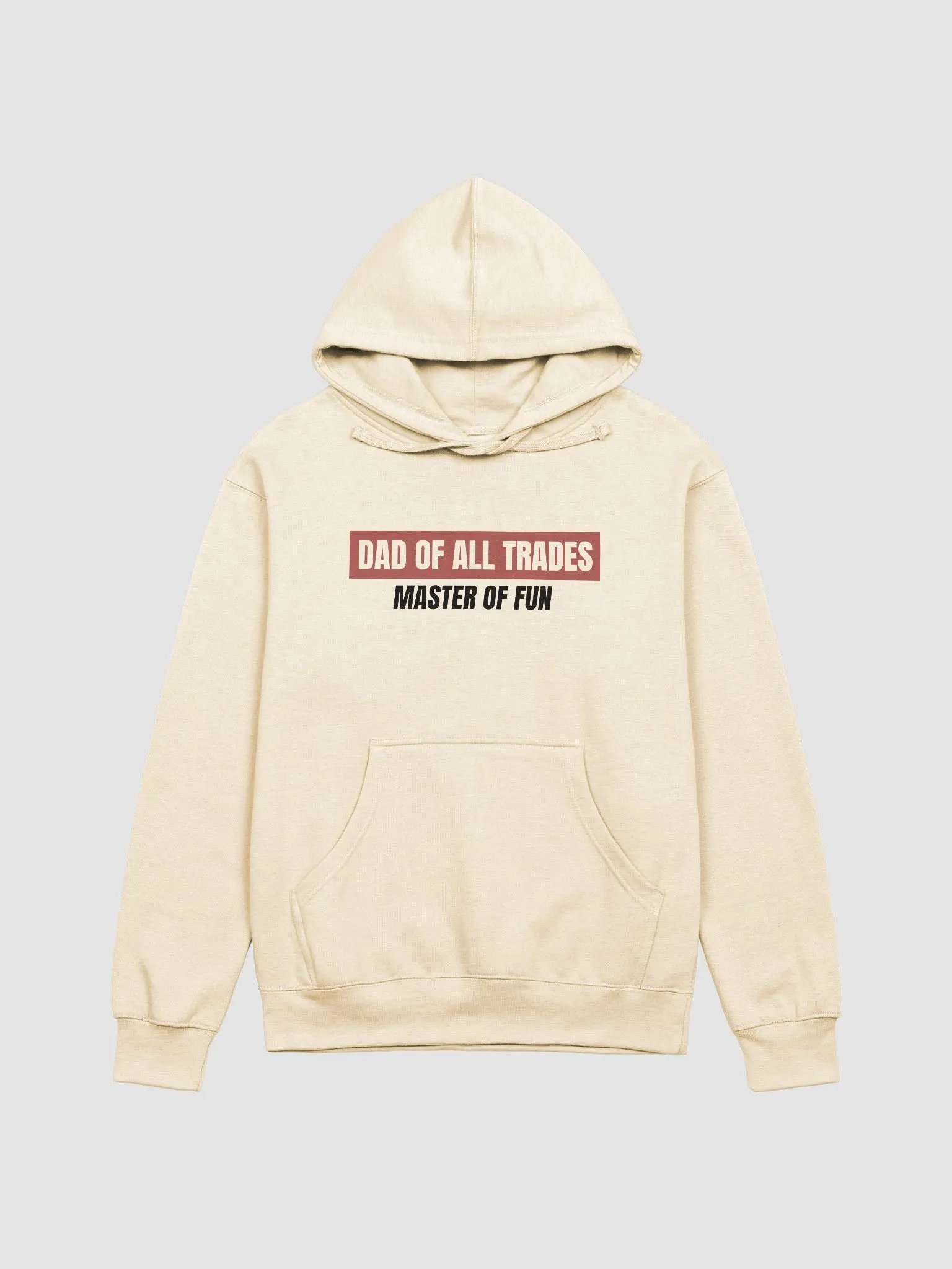 DAD OF ALL TRADES (tan hoodie) product image (1)