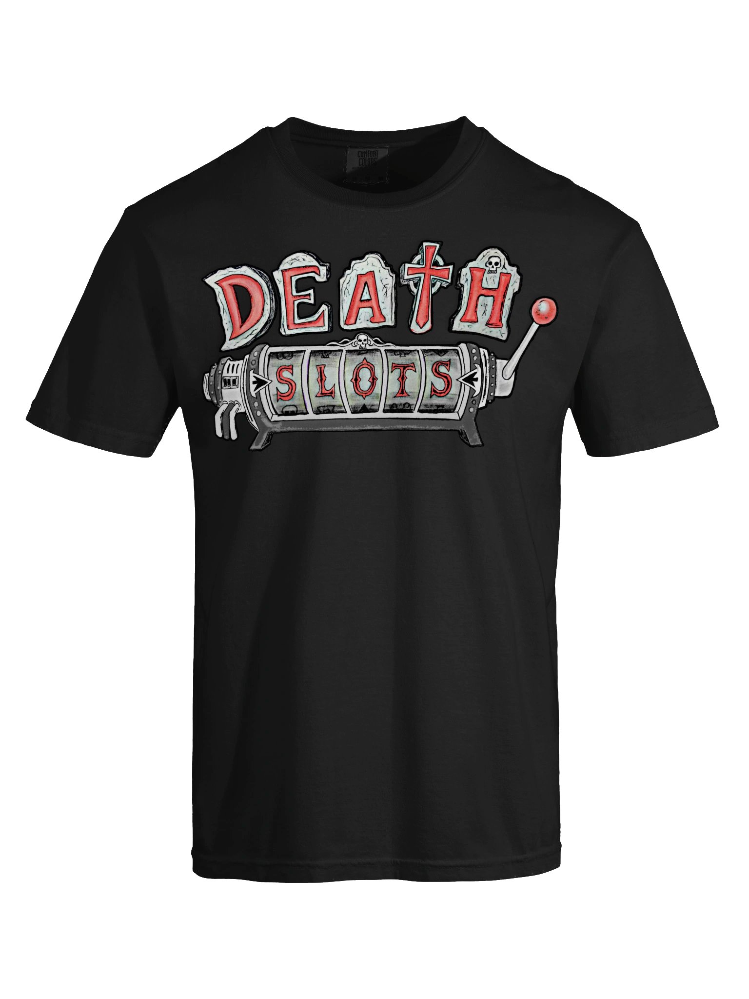 Death Slots Horror Graphic Tee product image (5)