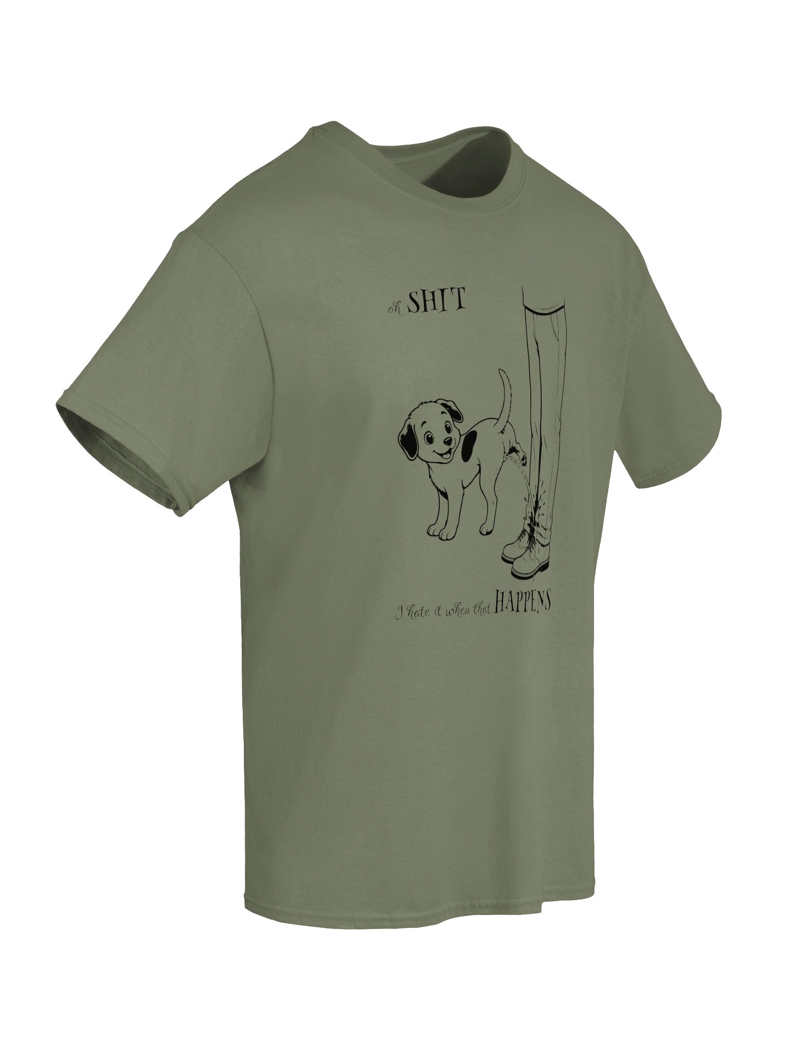 Shit Happens Dog T-shirt product image (5)