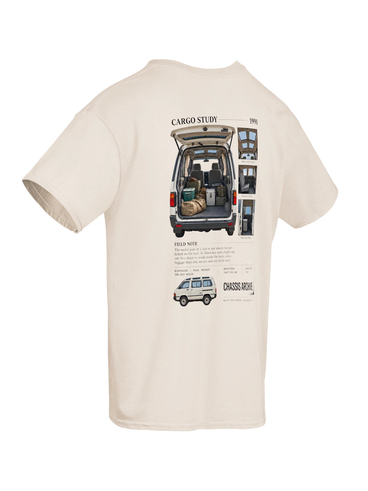 Wrong 4x4: 1991 Toyota TownAce 4WD Tee product image (64)