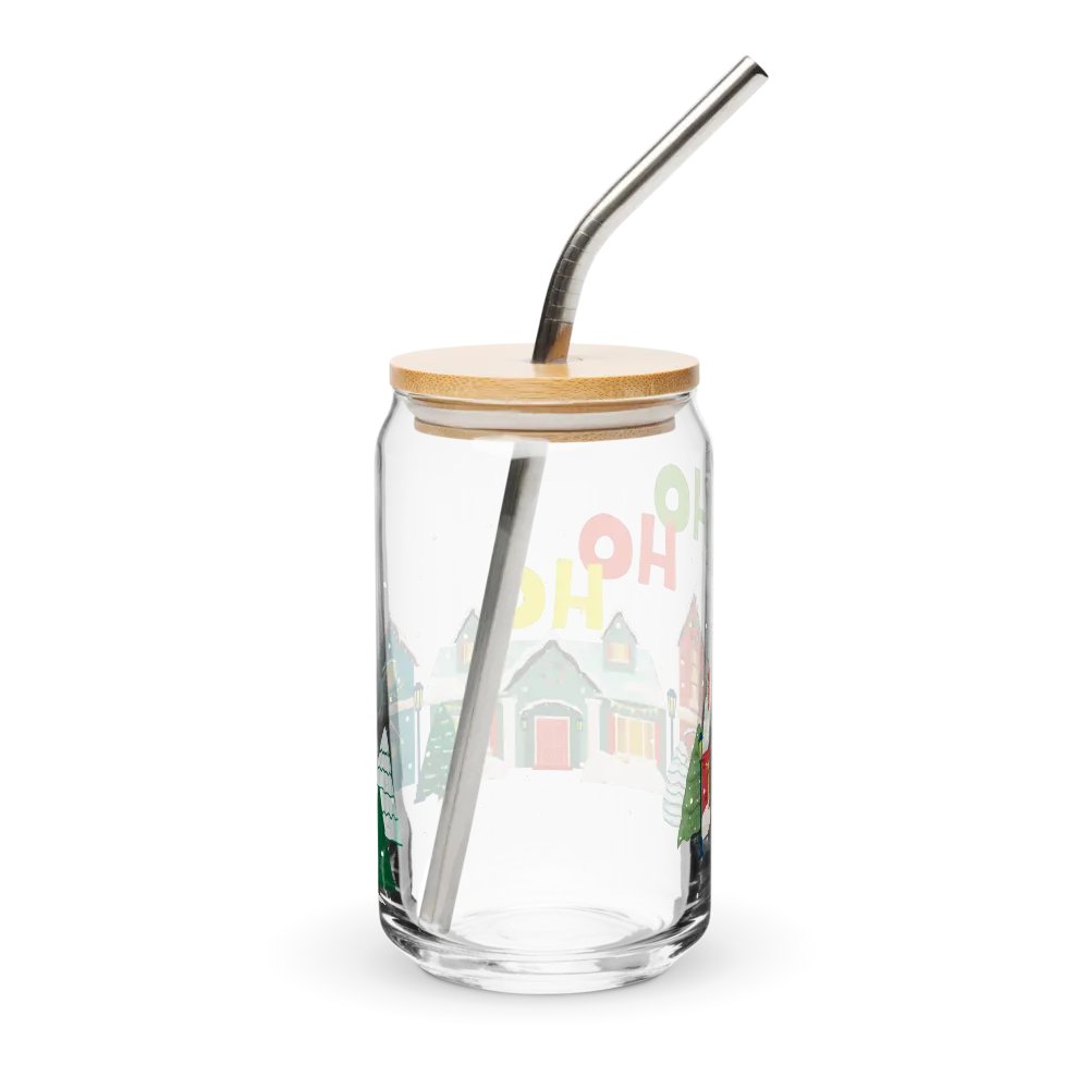 HO HO HO Can-Shaped Glassware product image (2)