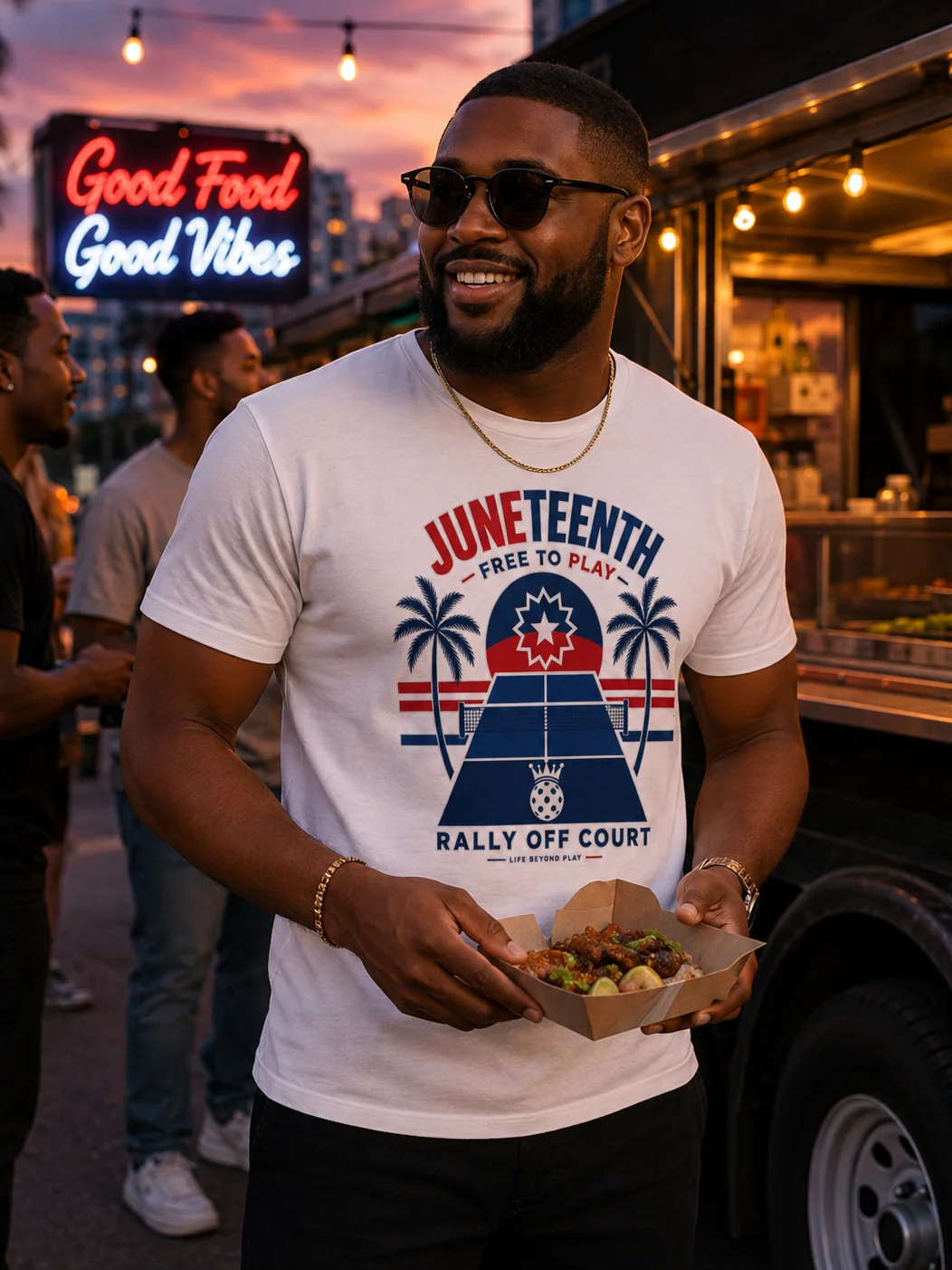 The Free to Play Tee — Slim Fit (FLAG) product image (2)