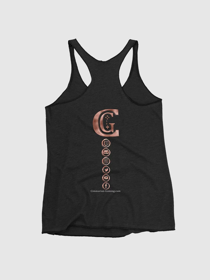 Rose Gold Logo Women's Racerback Tank product image (2)