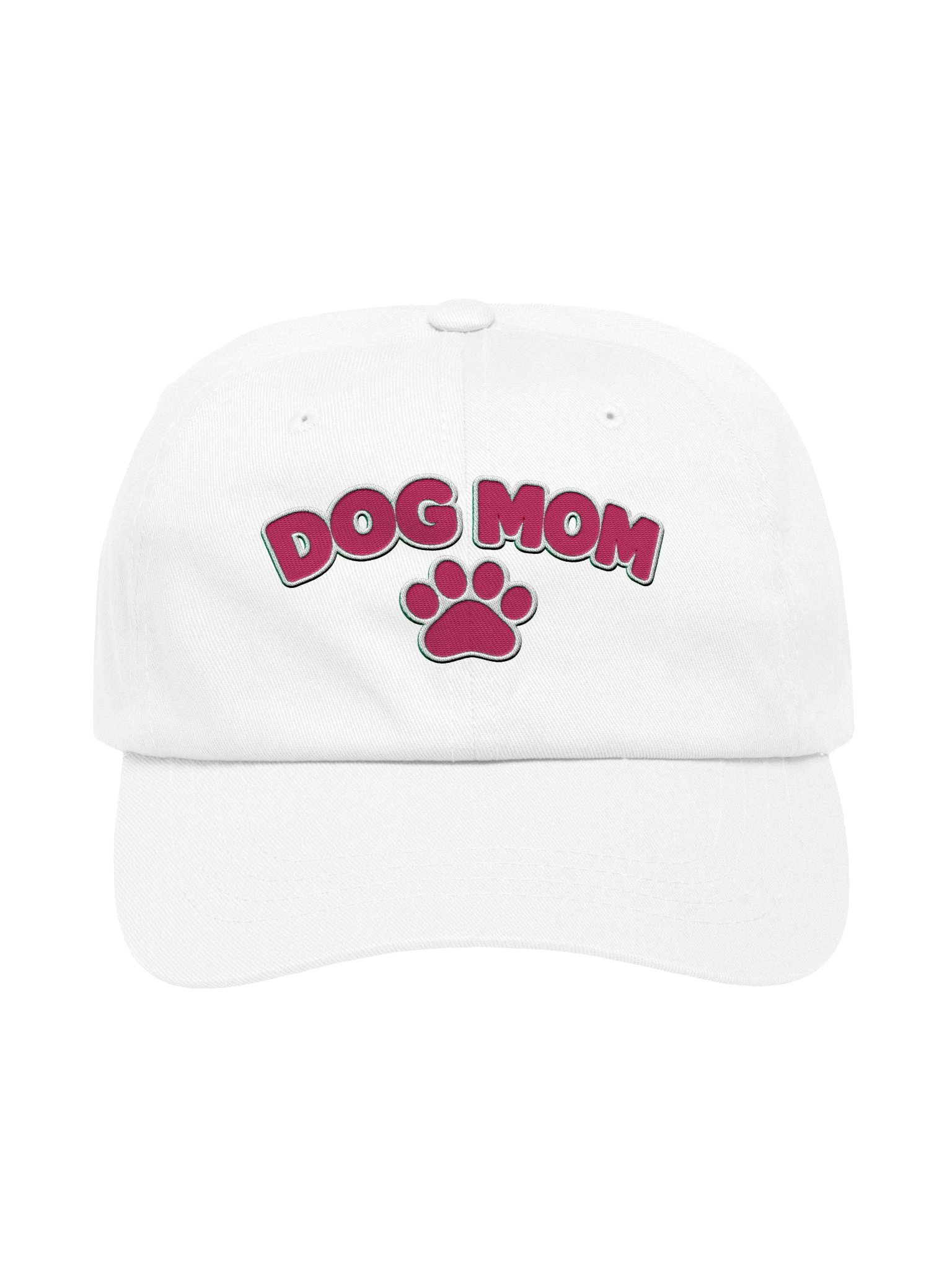 Dog Mom Pink Paw Dad Hat product image (57)