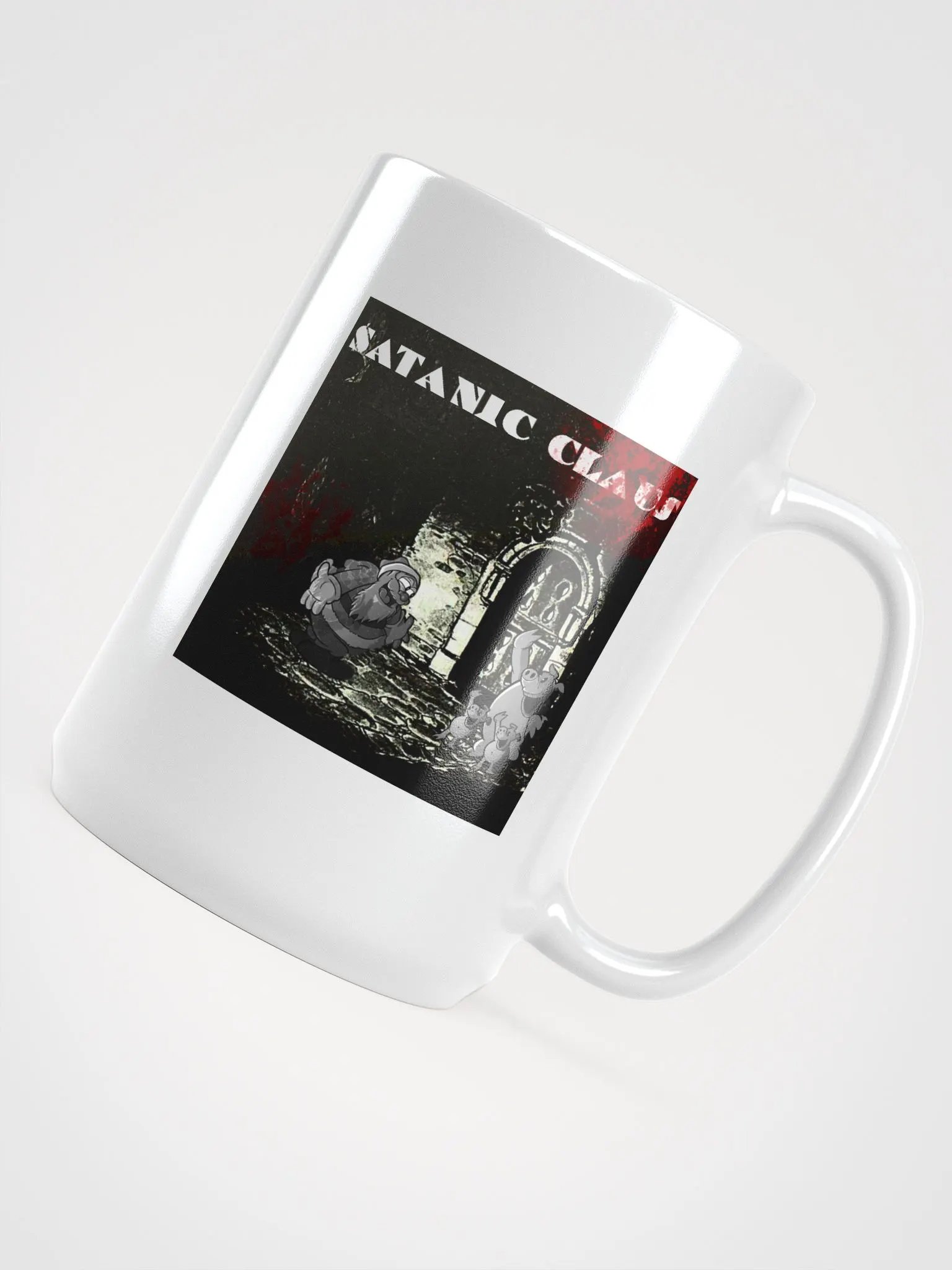 Satanic Claus Heat-Resistant Mug product image (4)