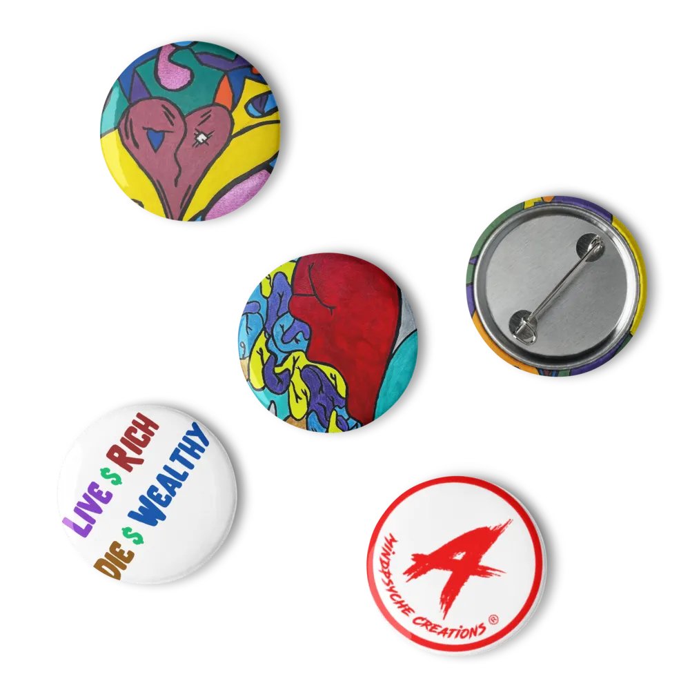 "A MindPsyche Creations" Pin Set product image (2)