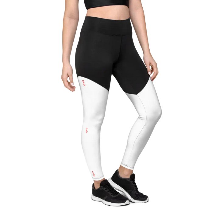 Crimson Rush All-Over Print Leggings GAÏA product image (2)