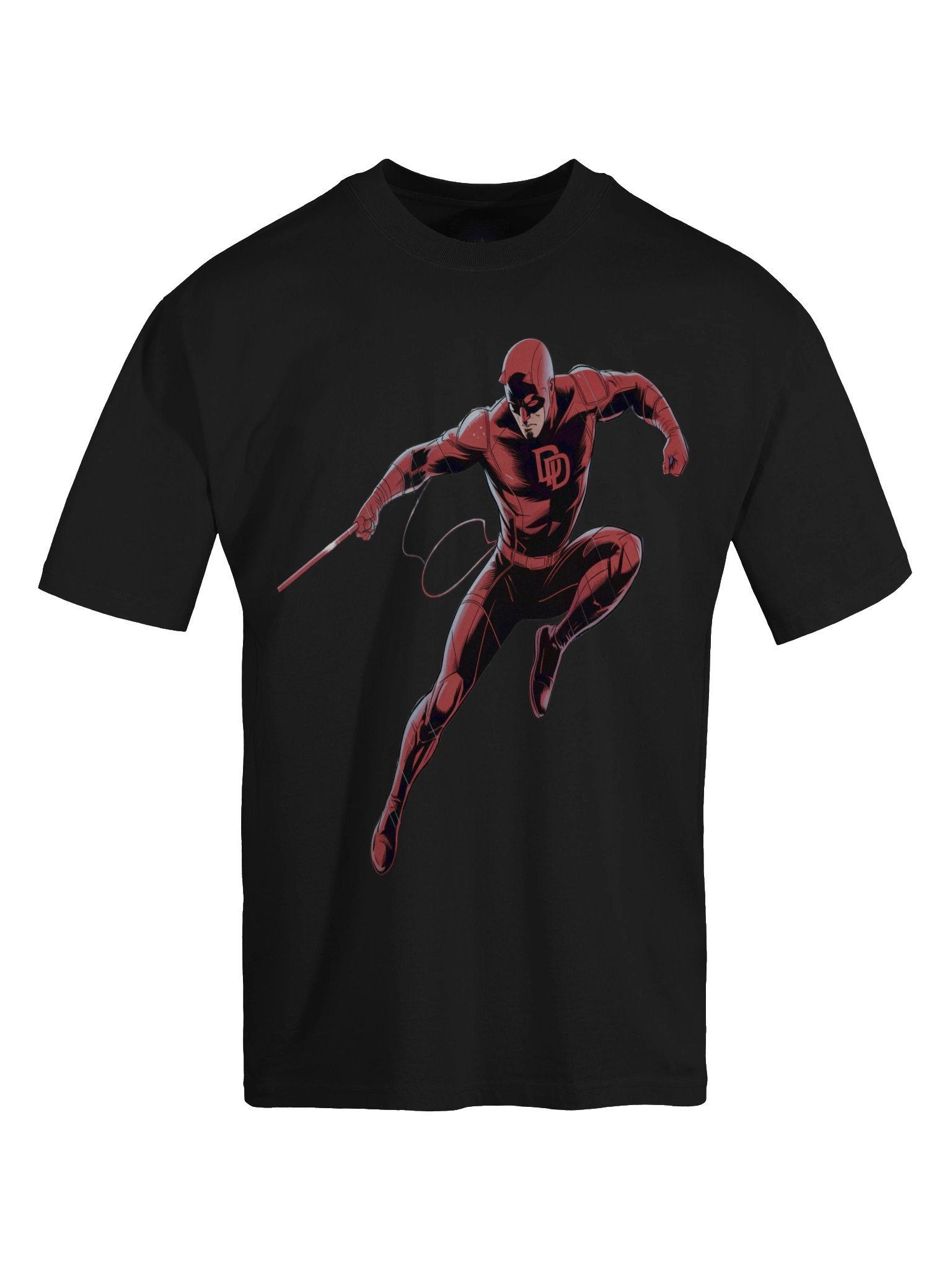 Scarlet Surge: Daredevil Billy Club Vault Oversized Faded T-Shirt product image (1)