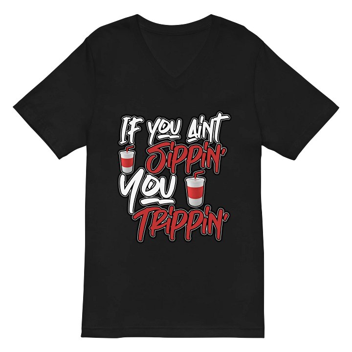 V-Neck Sip or Trip Tee product image (1)