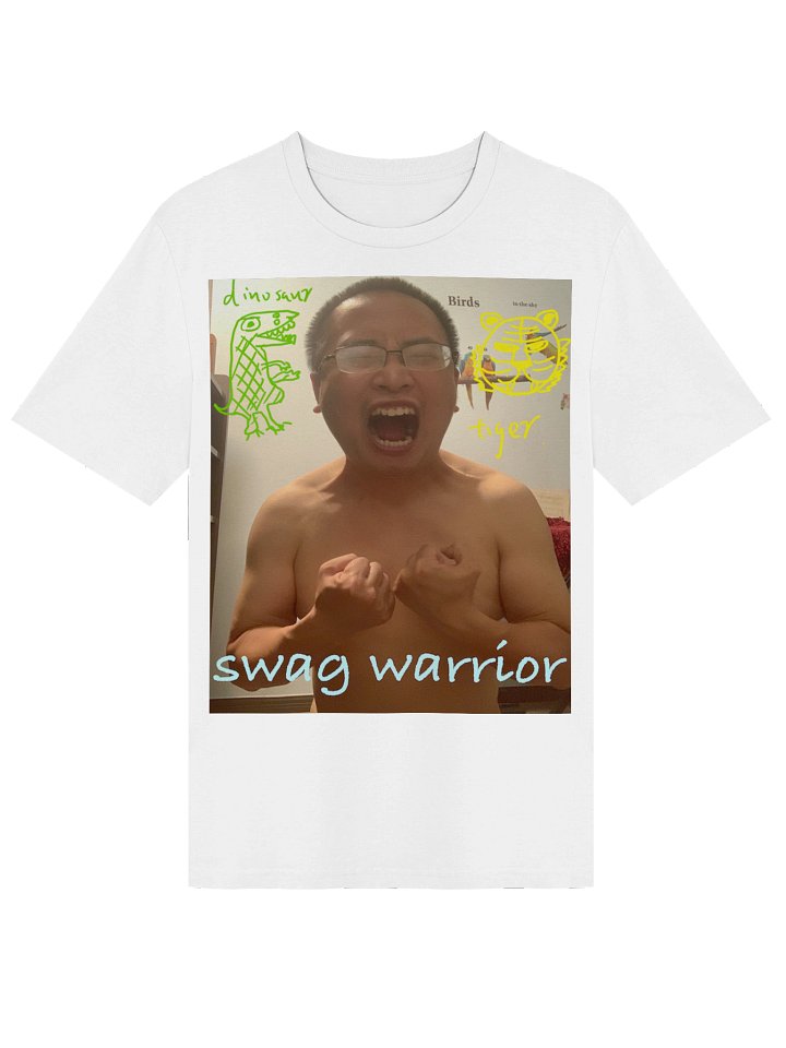 Stanley/Stella Unisex Organic Ribbed Neck T-Shirt: swag warrior 2.0 product image (2)