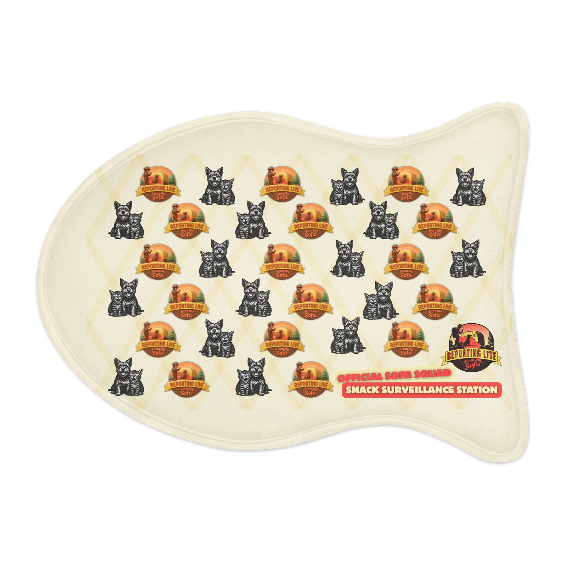 Snack Surveillance Dog and Cat Feeding Mat product image (1)