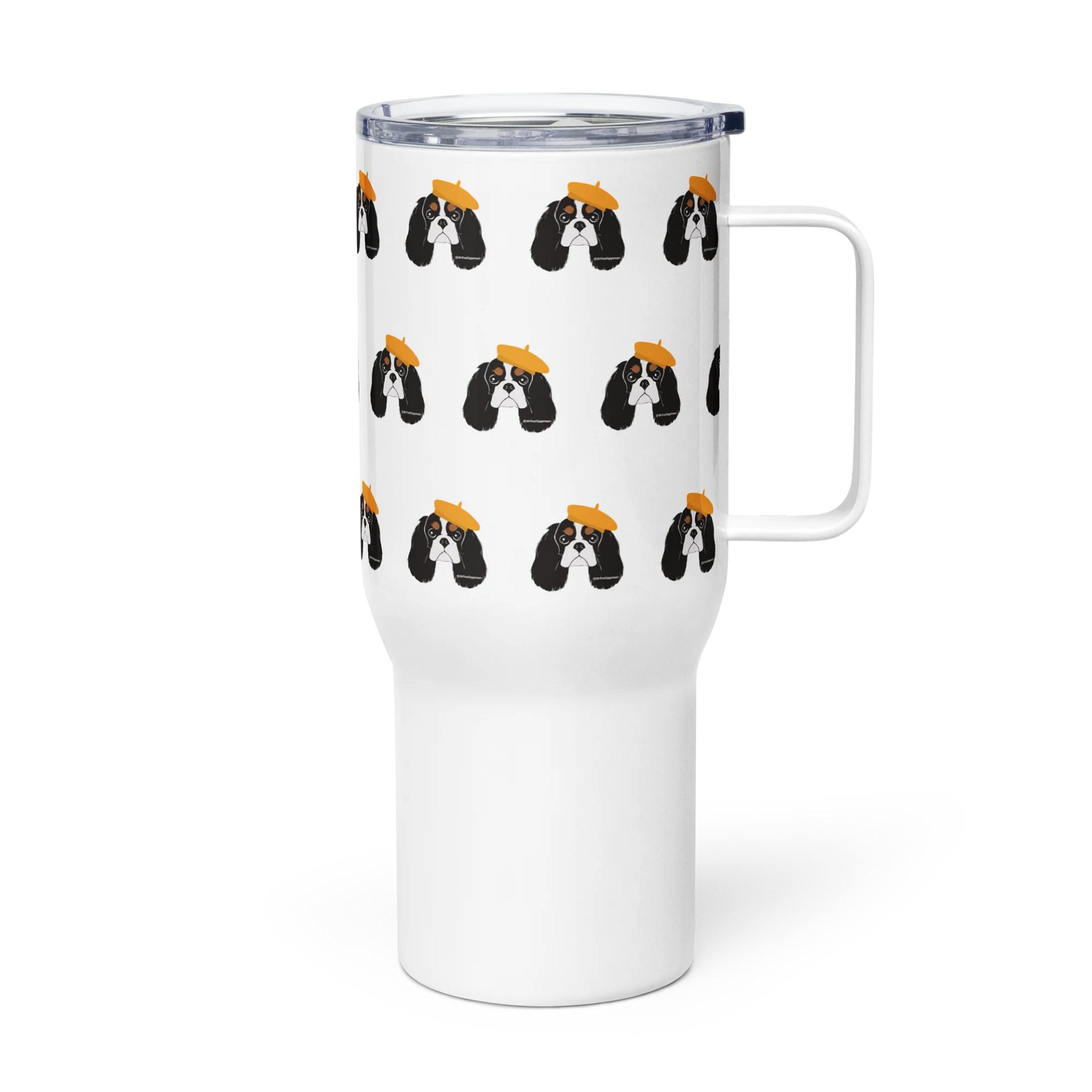 Beret Dog Travel Mug product image (4)