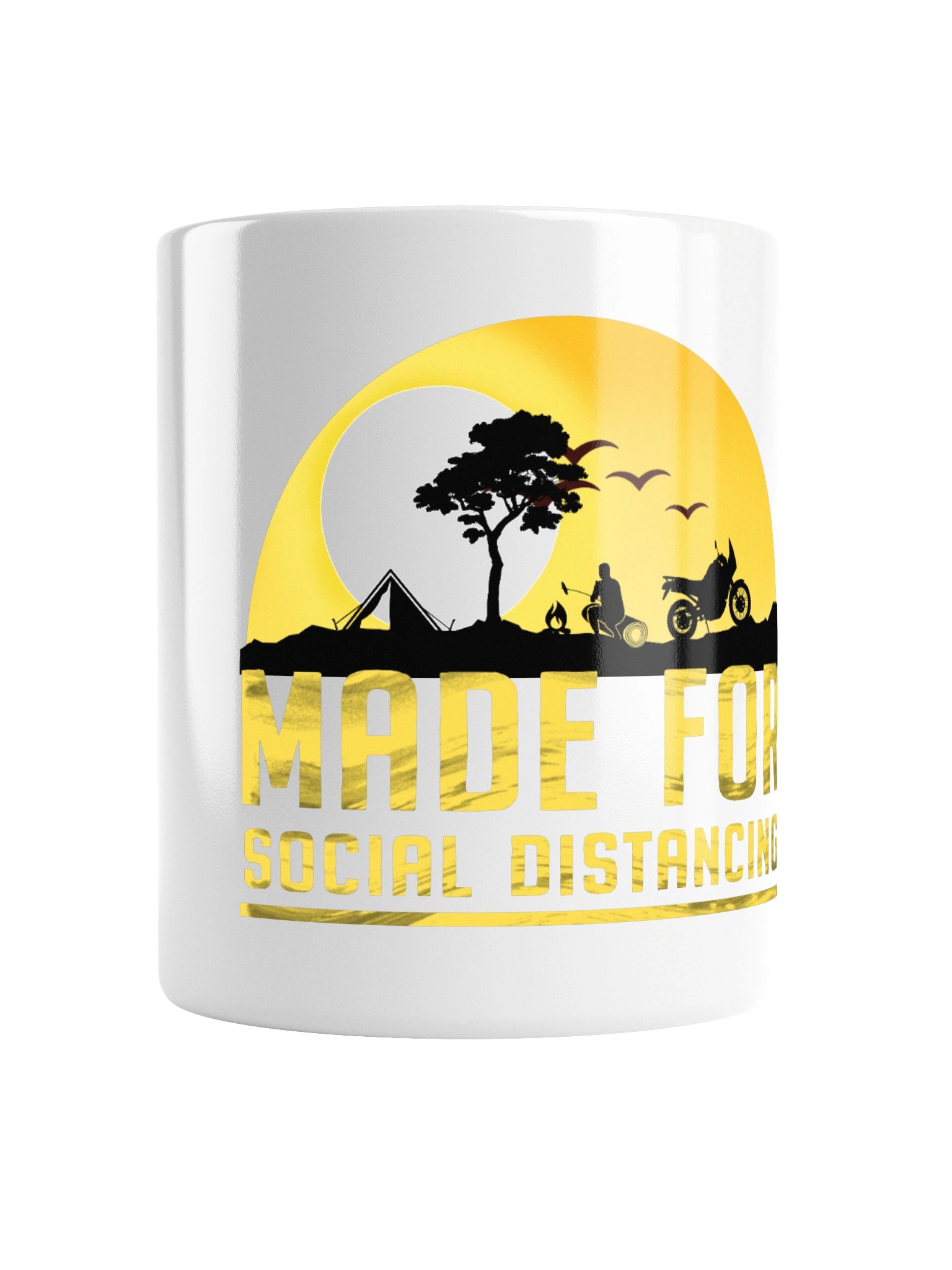Made for Social Distancing | Quality Ceramic Mug product image (1)