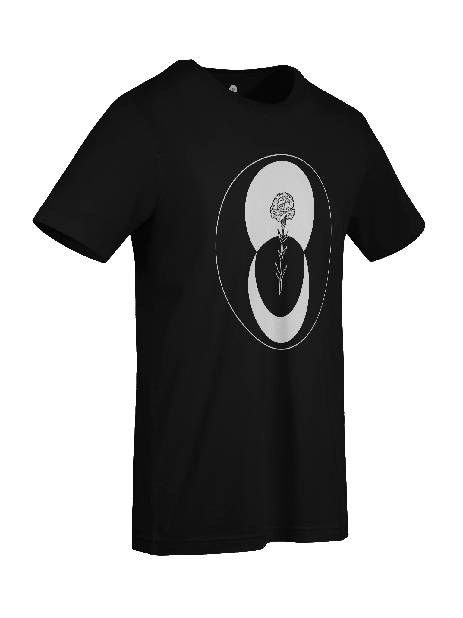 T-shirt graphique – Logo officiel Au seuil de la vie (blanc) product image (7)