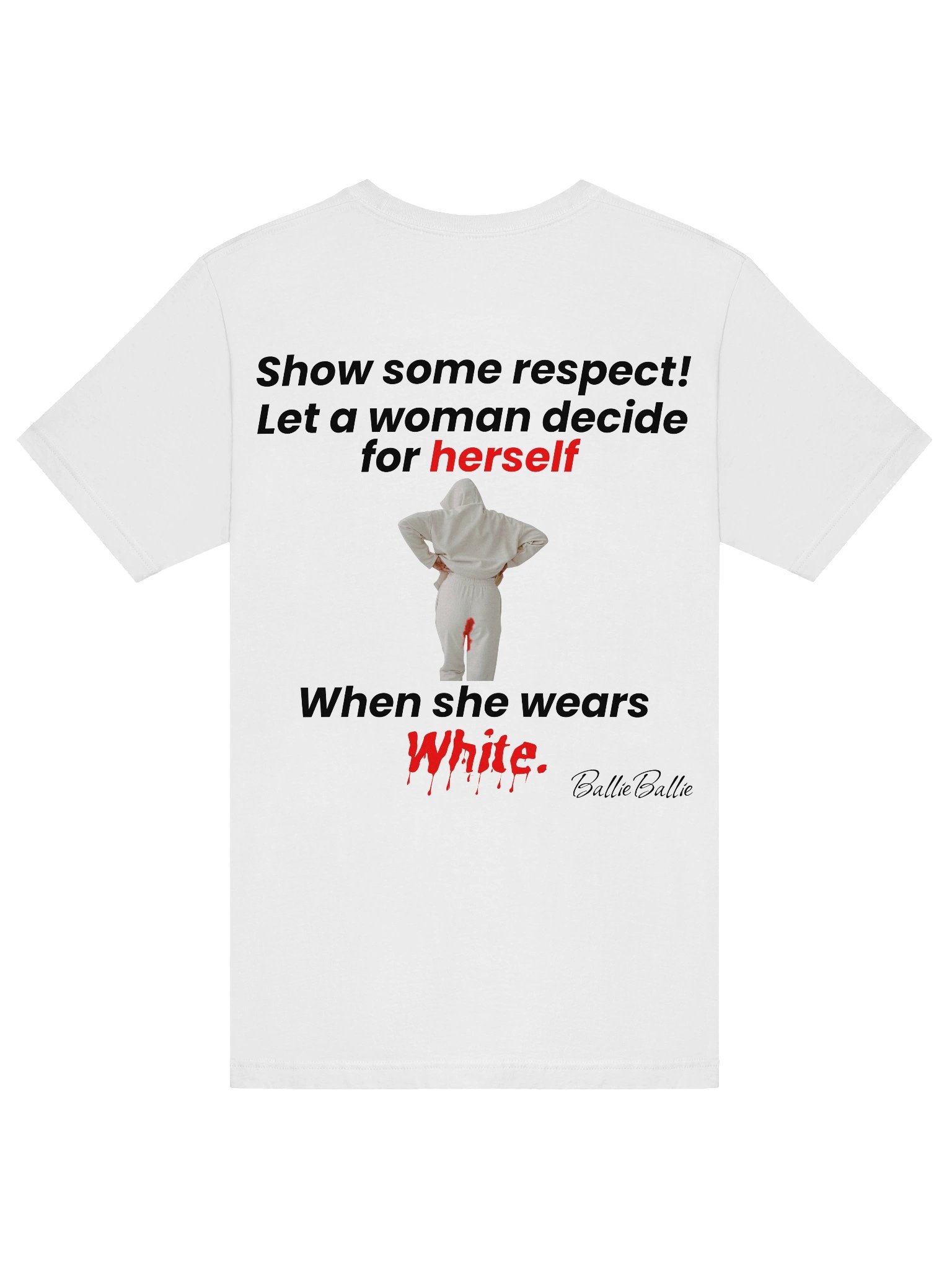 Show some respect! Let a woman decide for herself when she wears white. product image (6)
