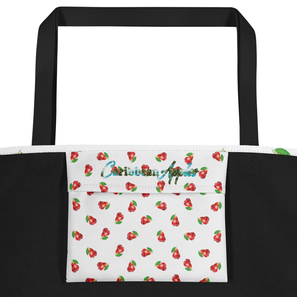 CaribbeanApples Otaheite Fruit Print | Large Tote Bag w/ Pocket product image (2)