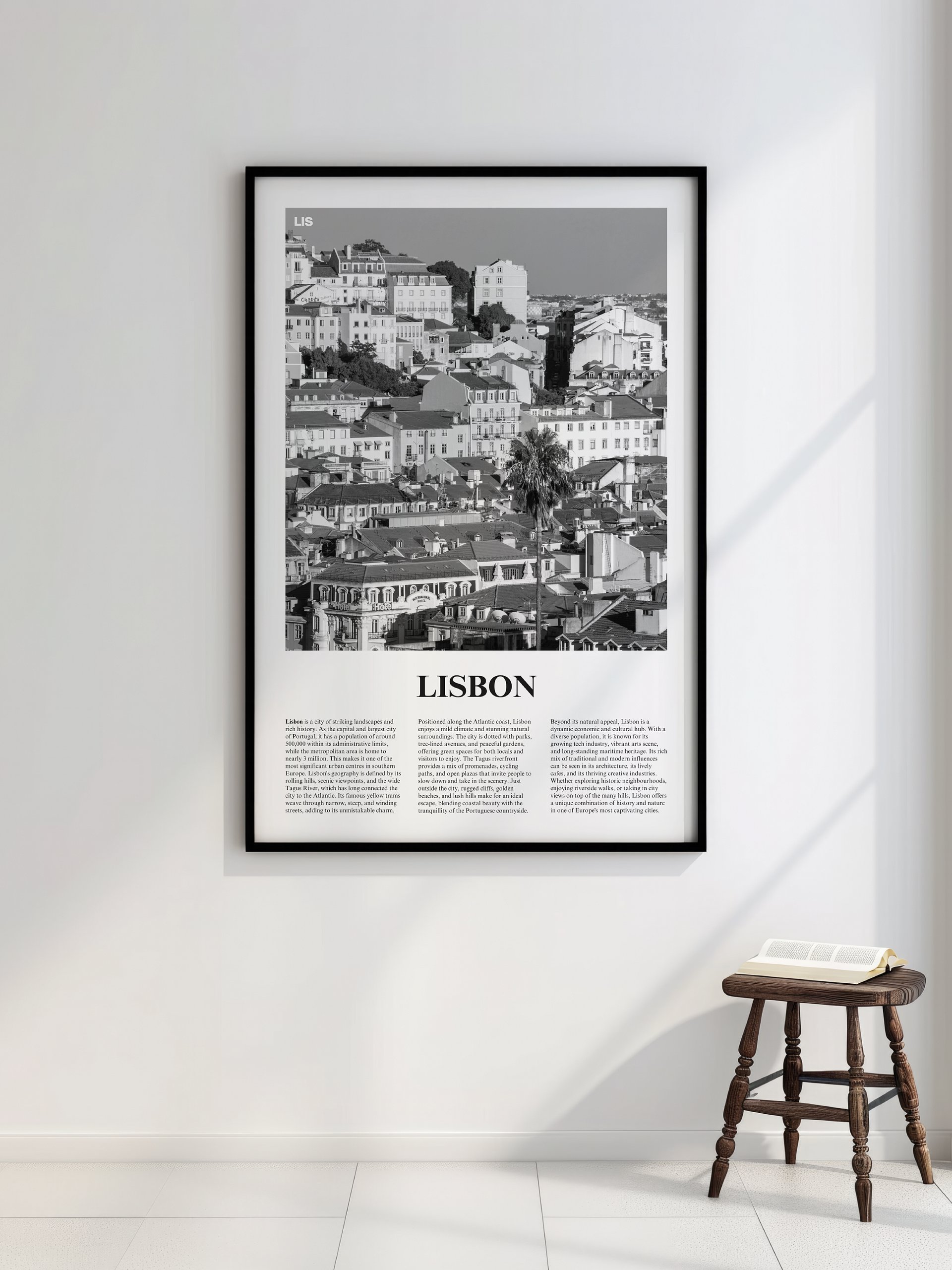 Lisbon 04 Newspaper Poster product image (2)