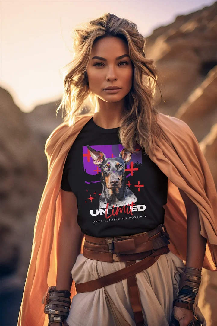 Doberman Unlimited (Make Everything Possible) Regular Fit T-shirt product image (1)
