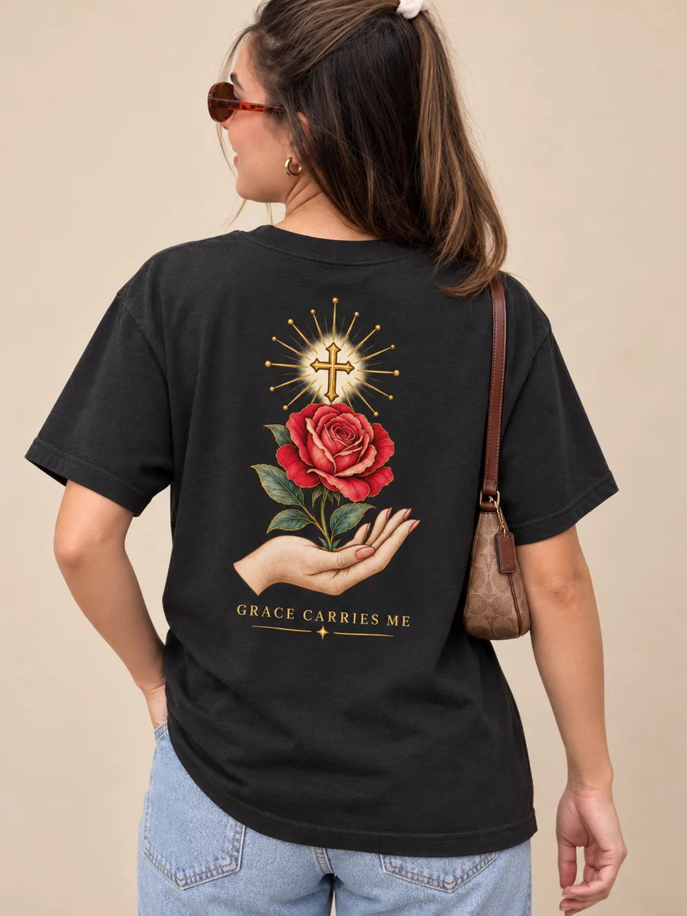 Grace Carries Me - Women’s Graphic Tee product image (1)
