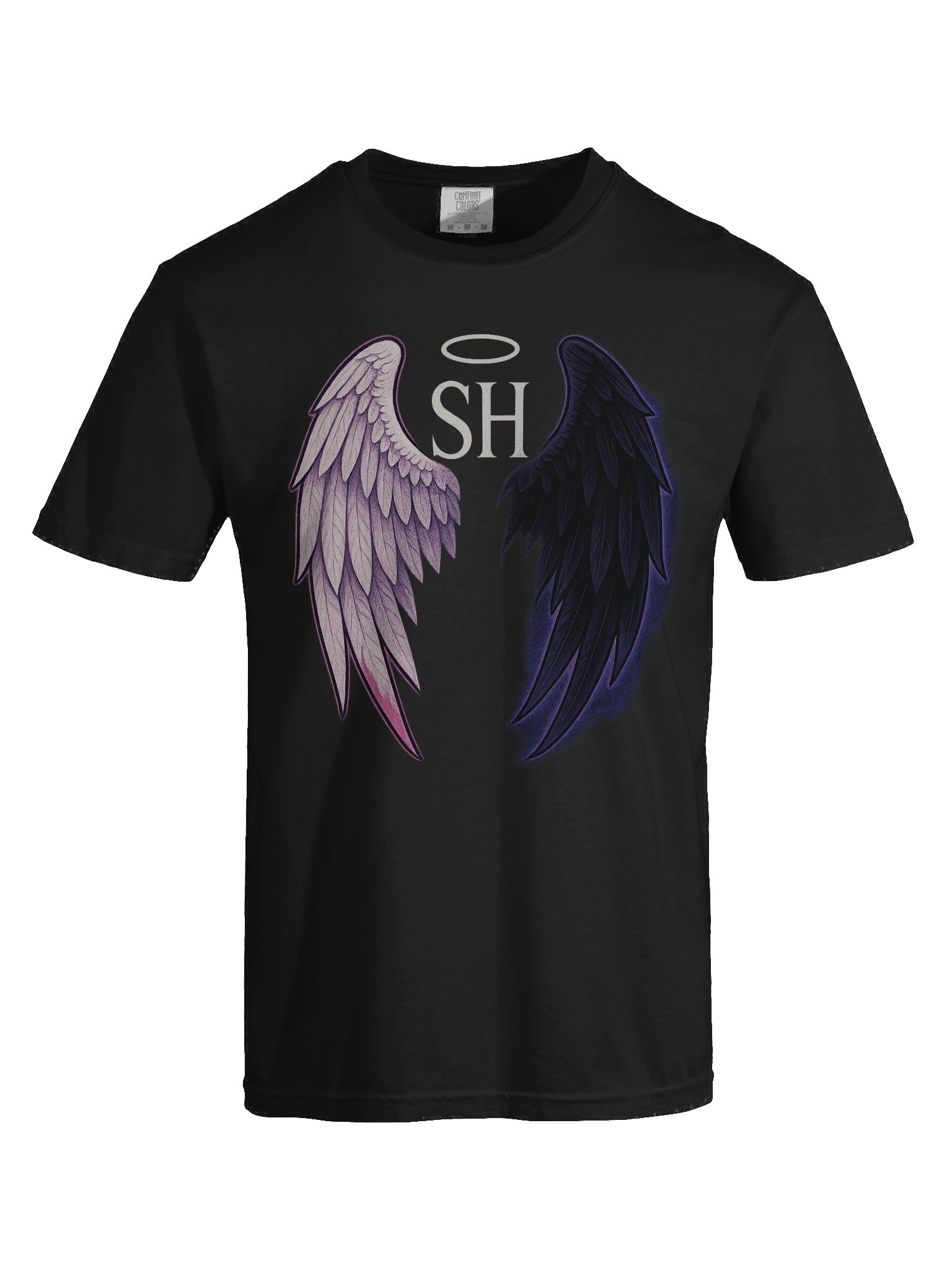 Split Haloz – Fallen Halo Tee 🪽🖤 product image (4)