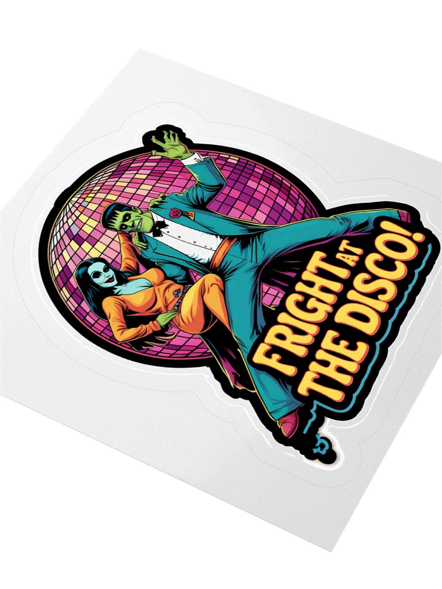 Fright at the Disco Kiss Cut Stickers product image (3)