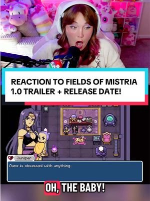 My live reaction to Fields of Mistria’s 1.0 Trailer and Release date! This has been such a long time coming and I am so excited for full release!!!  #fieldsofmistria #wholesomedirect 