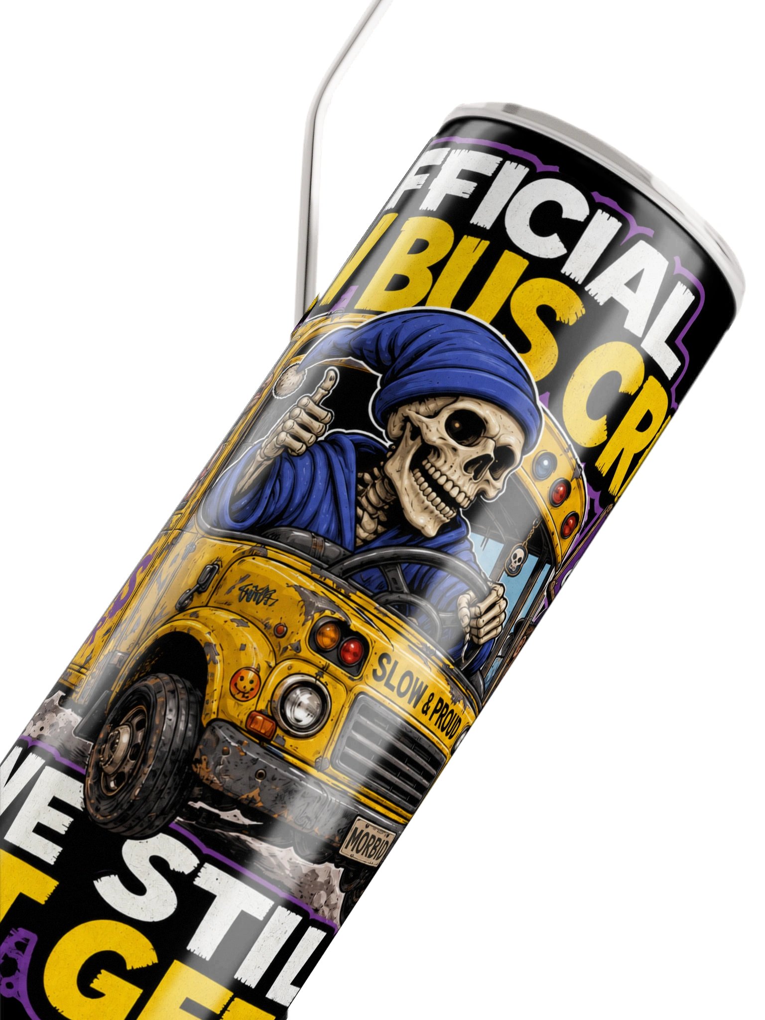 ''Slow Bus'' Stainless Steel Tumbler product image (5)