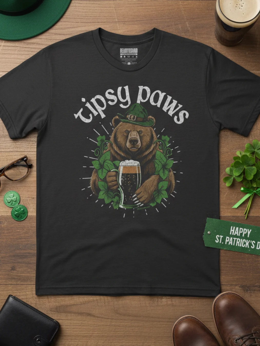 Tipsy Paws T-Shirt product image (3)
