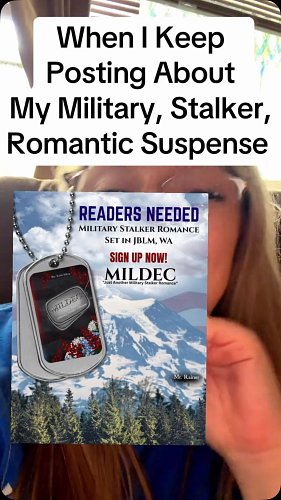 If you want me to stop.... Whoops
Please tag anyone you think might enjoy a Military Themed Stalker
Romantic Suspense vs
Psyc...