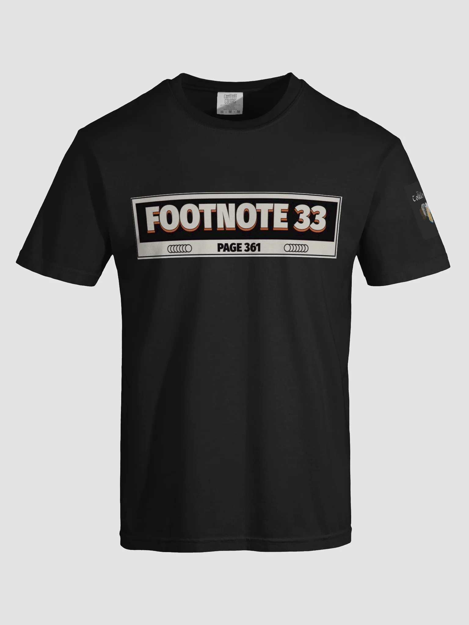 FOOTNOTE 33 T-shirt product image (5)