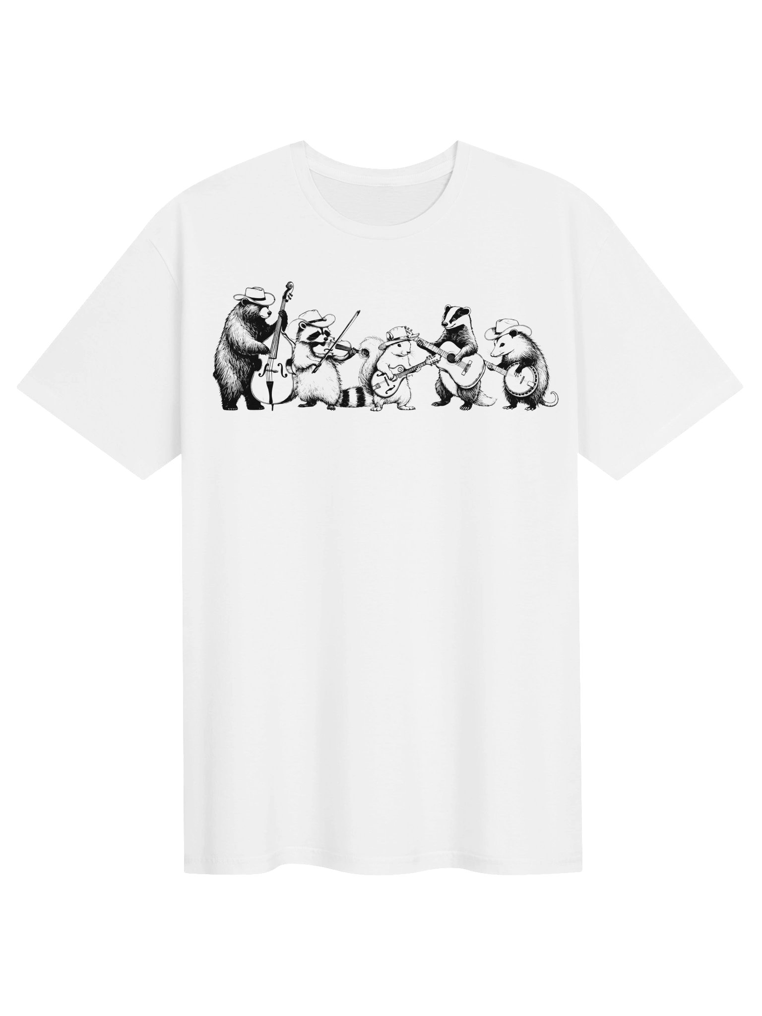 Cowboy Bear String Band Tee product image (1)
